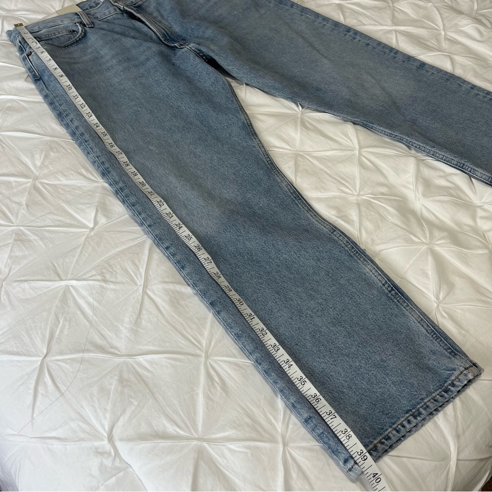 Agolde Mia Mid Rise Straight Denim - Picture 14 of 15